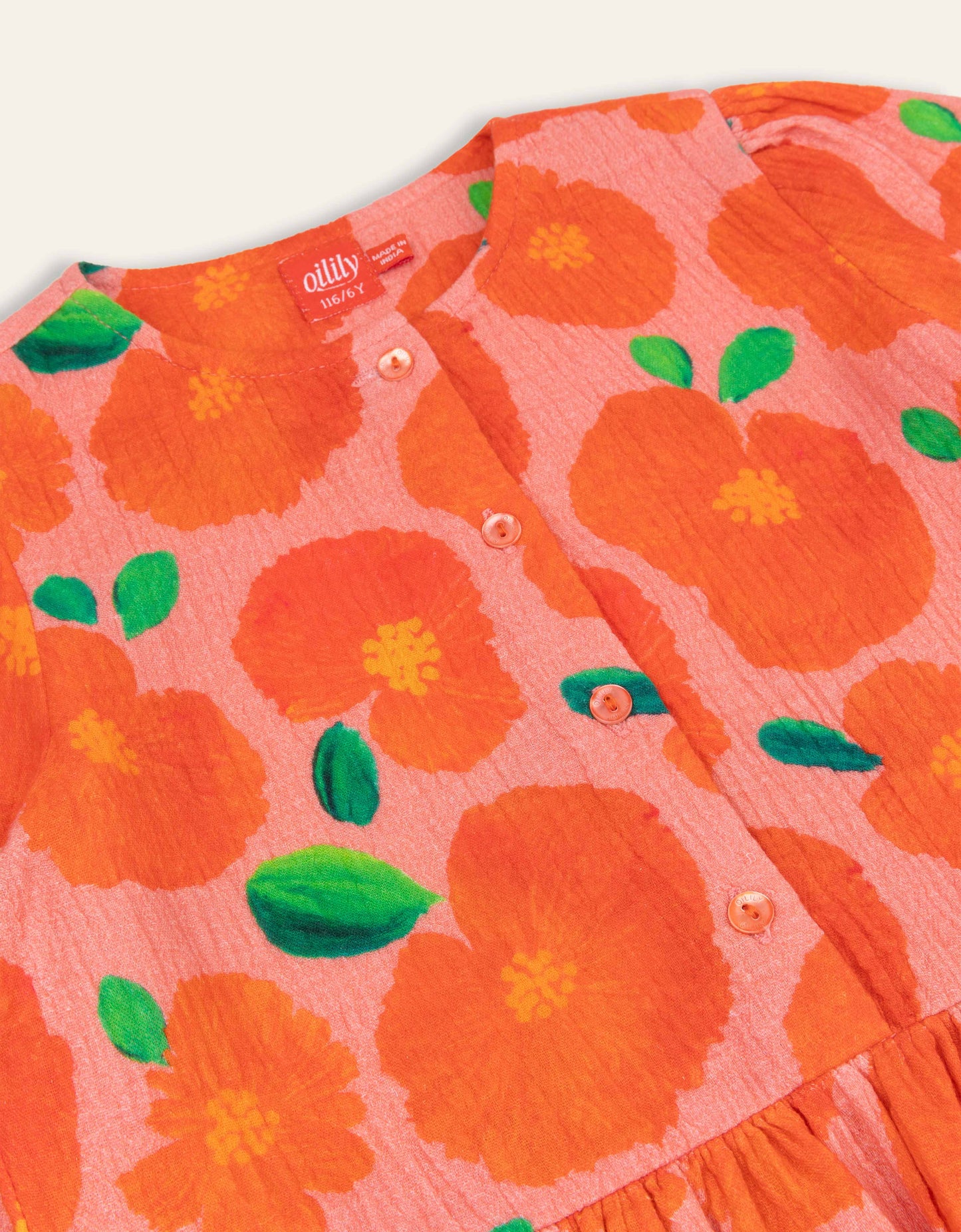 Oilily | Do dress | Living coral