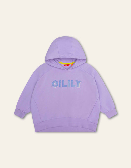 Oilily|  Hiphop hoody| Pastel lilac