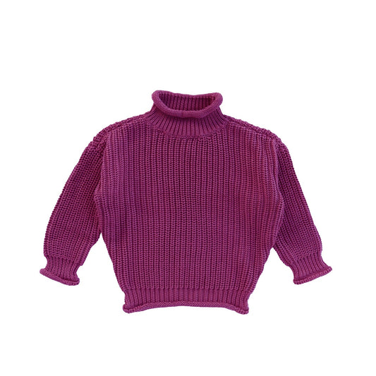 Your Wishes|Knit purple| Wine