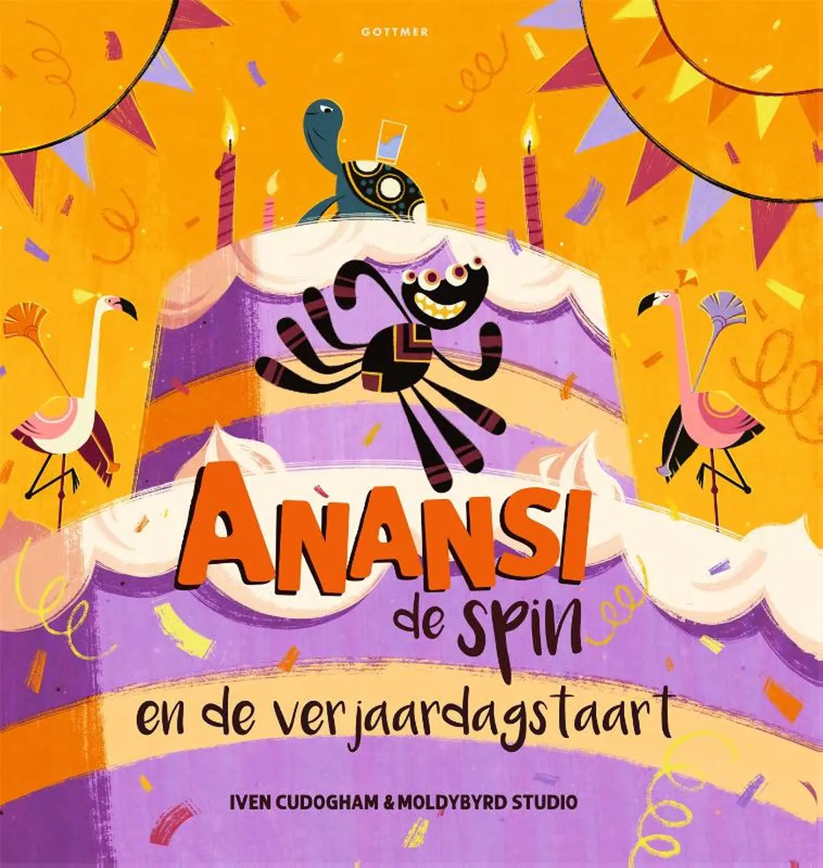 Anansi de spin | En de verjaardagstaart