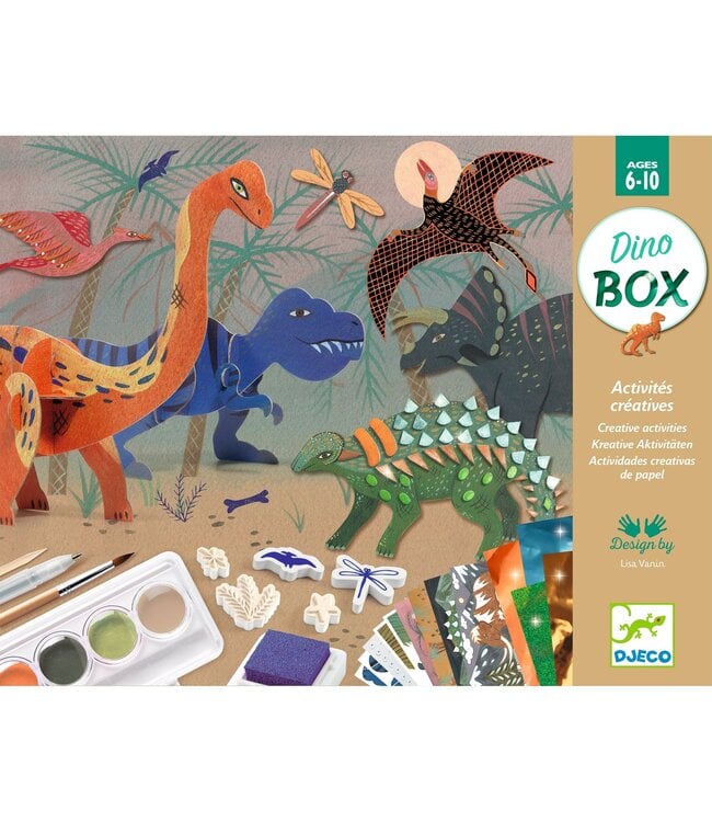 Djeco | Dino creatieve activiteitenbox