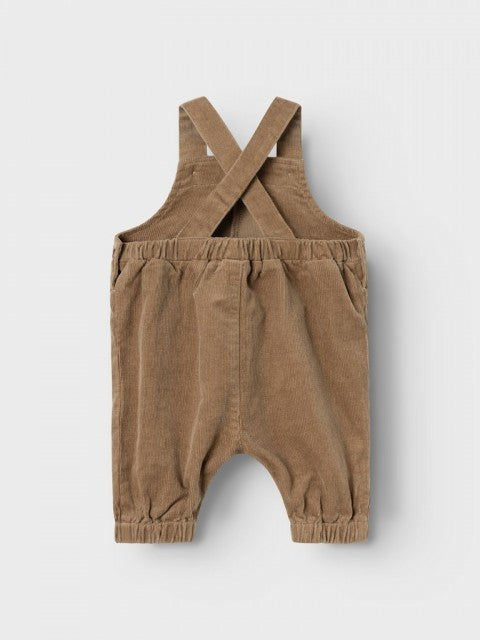 Lil'Atelier | Mombert cord overall | Sepia