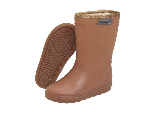 En Fant | Thermoboots Glitter | Mocha bisque