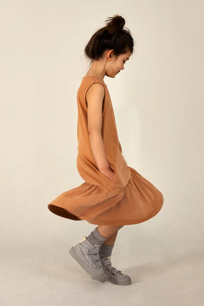 Gray label| Frill Dress | Biscuit