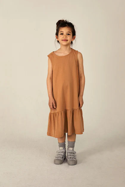 Gray label| Frill Dress | Biscuit