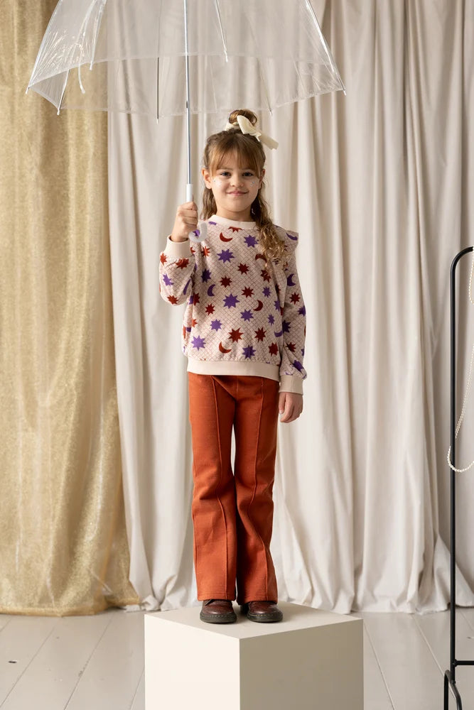 House of Jamie | Flared pants | Terra rust