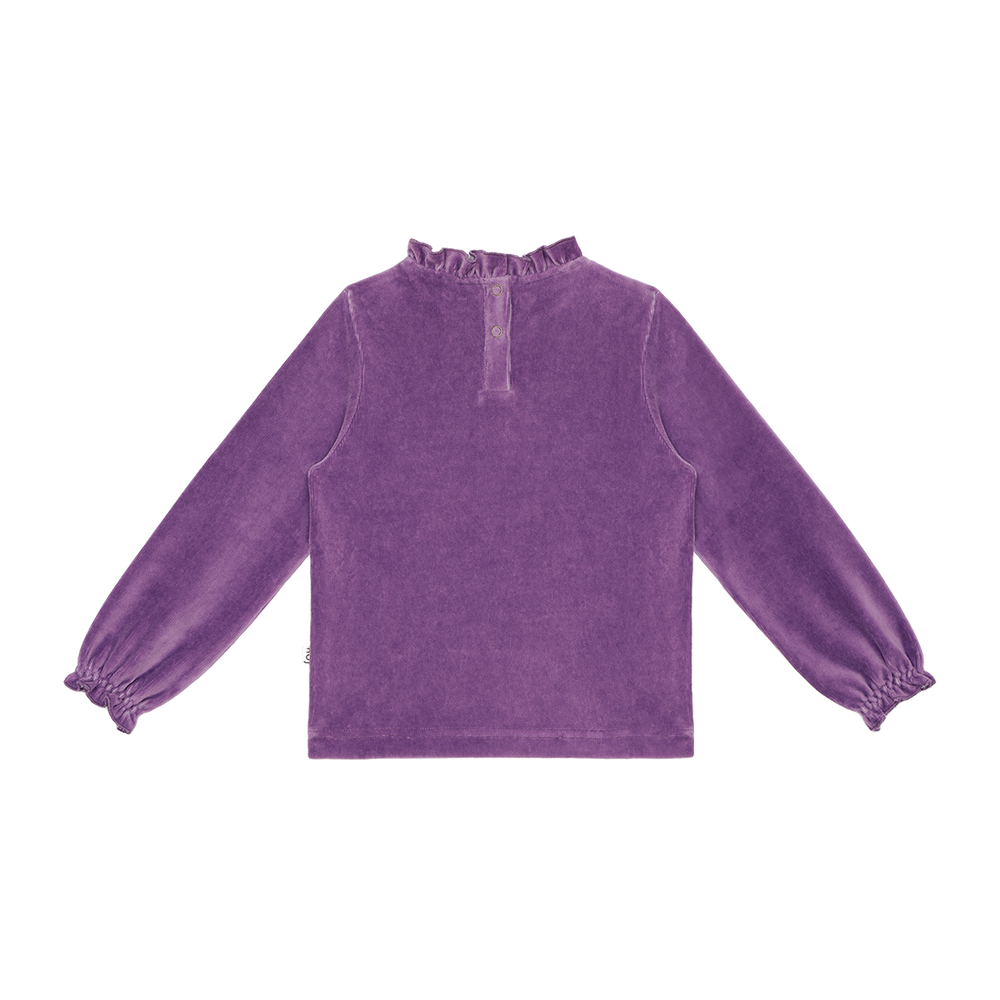 House of Jamie | Frill collar jumper | Magic purple