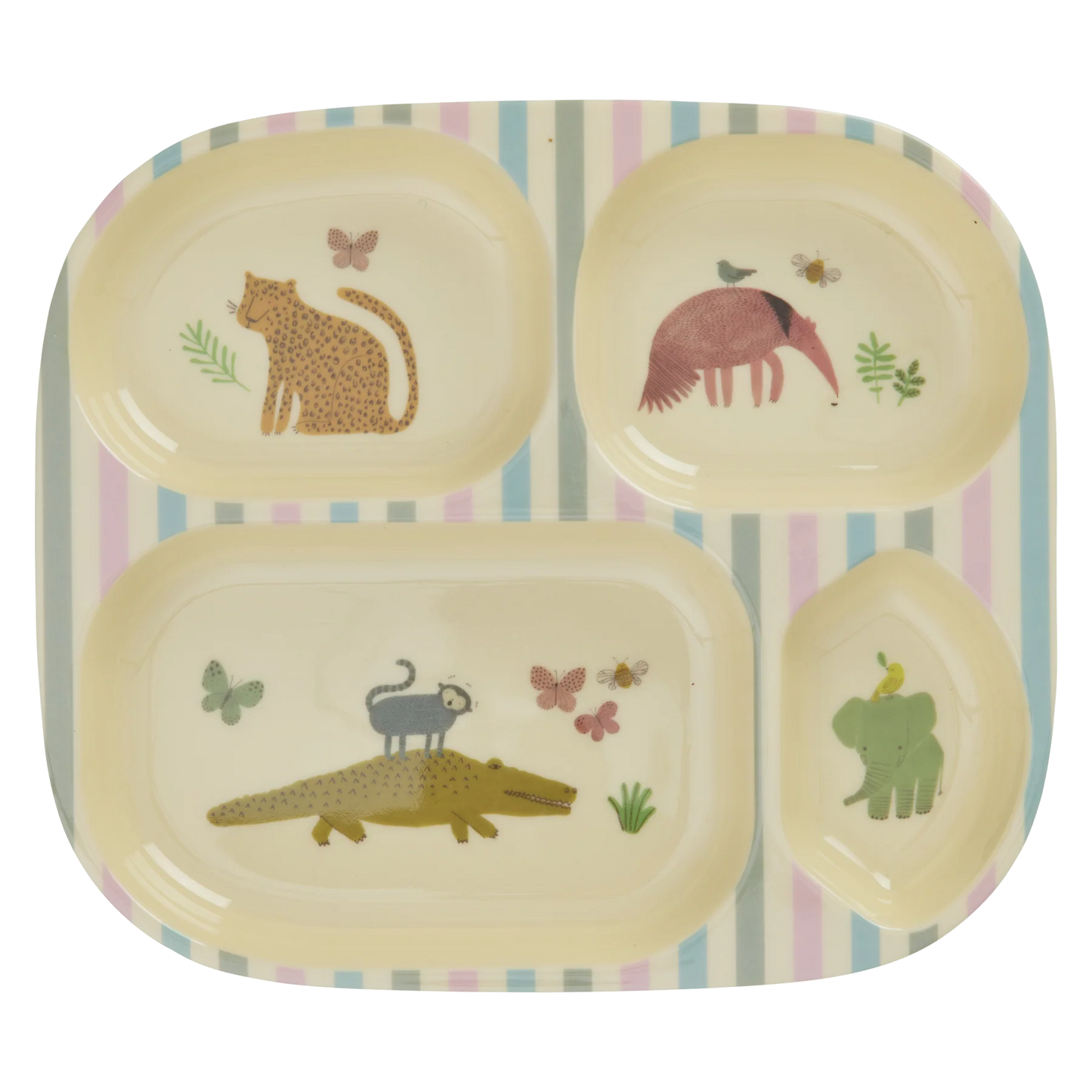 Rice | Melamine baby bord - sweet jungle