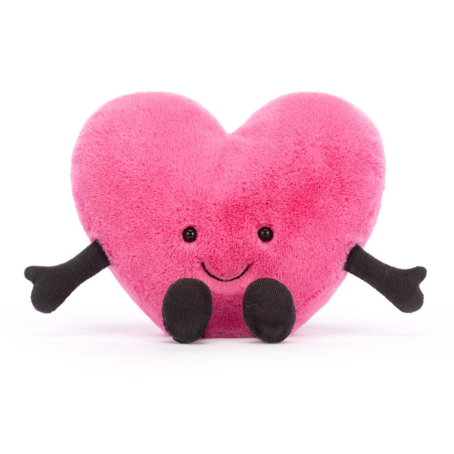 Jellycat | Amuseabean - pink heart