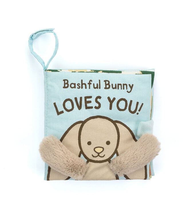 Jellycat | Basful bunny love you book