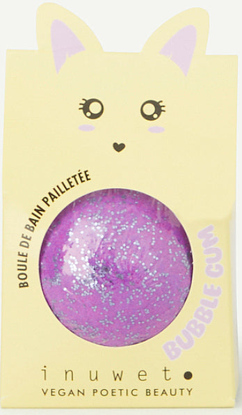 Inuwet | Glitter fizzer bruisbal | Bubble gum