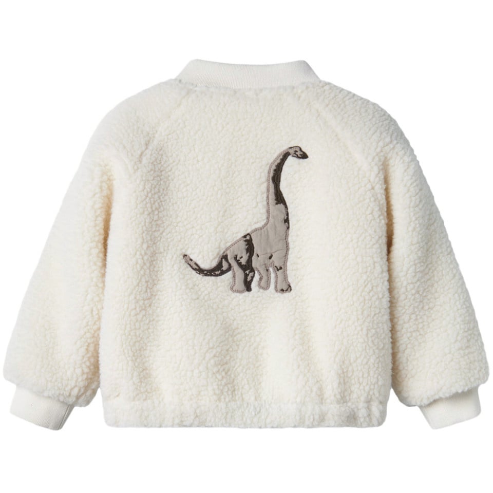 Lil Atelier Bomber jacket coconut milk - Dino