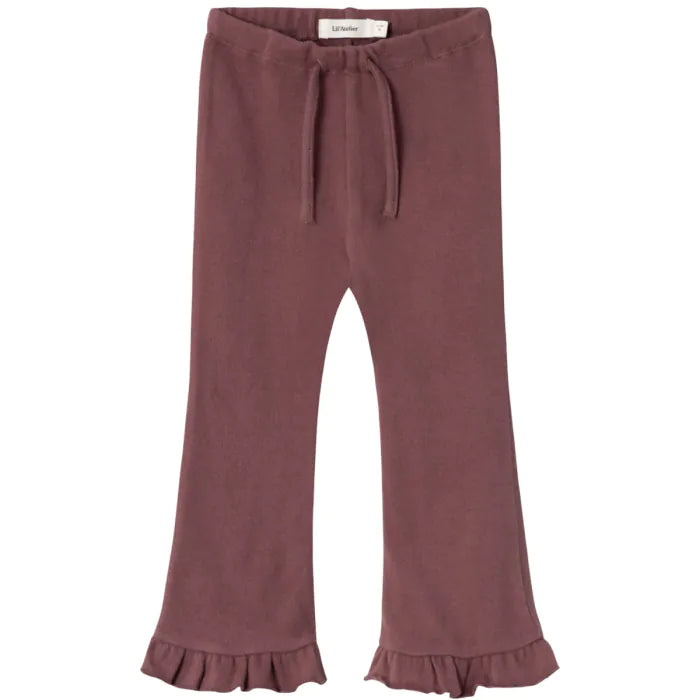 Lil'Atelier Bootcut Pant Rose Brown