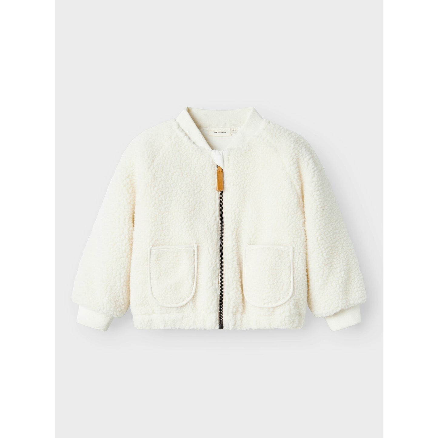 Lil' Atelier bomber jacket baby coconut milk - Dino