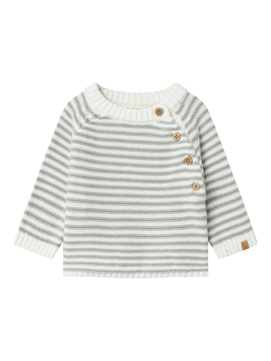 Lil'Atelier | Kadin wrap knit | Coconut milk