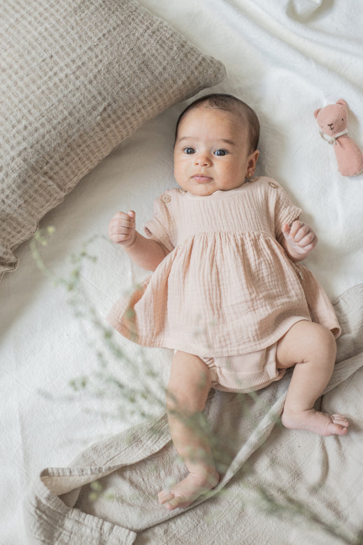 1+ in the family | Playsuit Candela | Nude