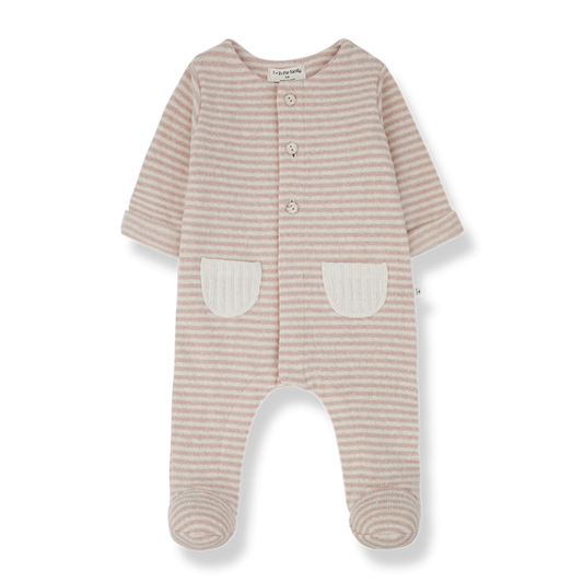 1+ in the family | Jumpsuit Adria w/feet | nude