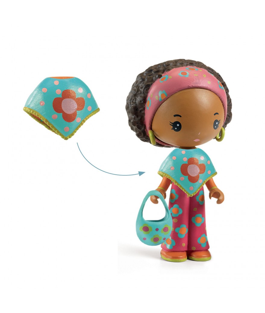 Djeco | Tinyly Speelfiguur | Poppy & Nouky