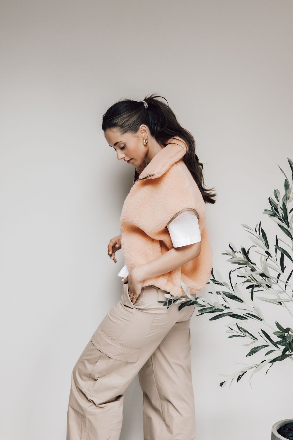 Alwero | Vest Isla ultra light | Apricot
