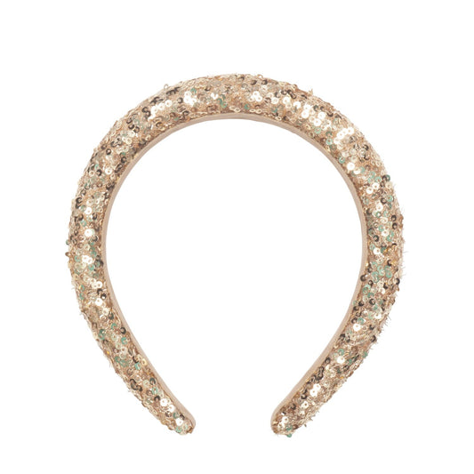 Rockahula | Headband | Gold Sequin