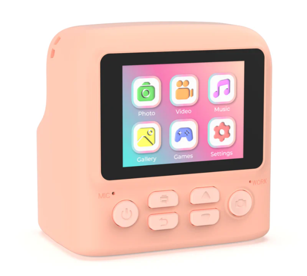 Mobility on board | Pixiprint Click & print camera | Zalm roze