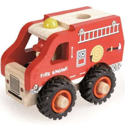 Egmont toys | Houten brandweerauto