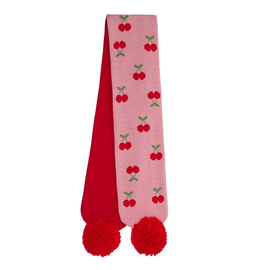 Rockahula | Cherry knitted Scarf | 3-10y