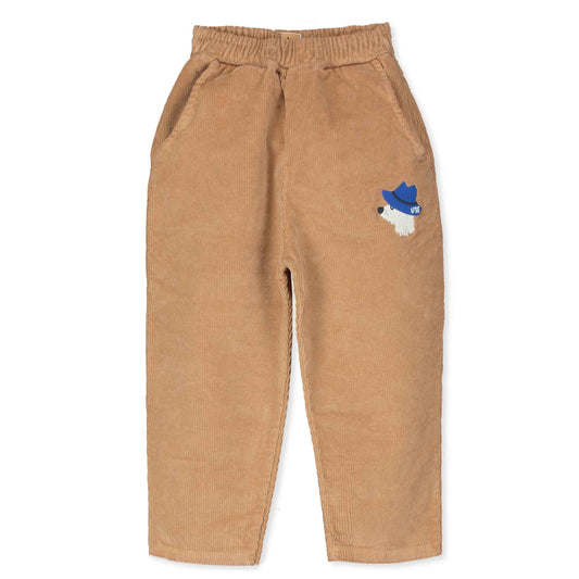 Lotiekids | Wide pant Corduroy | Chill dog Toasted