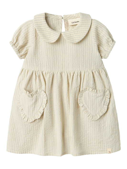 Lil'Atelier | Folly loose body dress | Vapor bleu