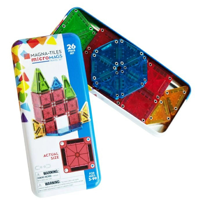 Magna Tiles |  Micro mags travel set | 26 stuks