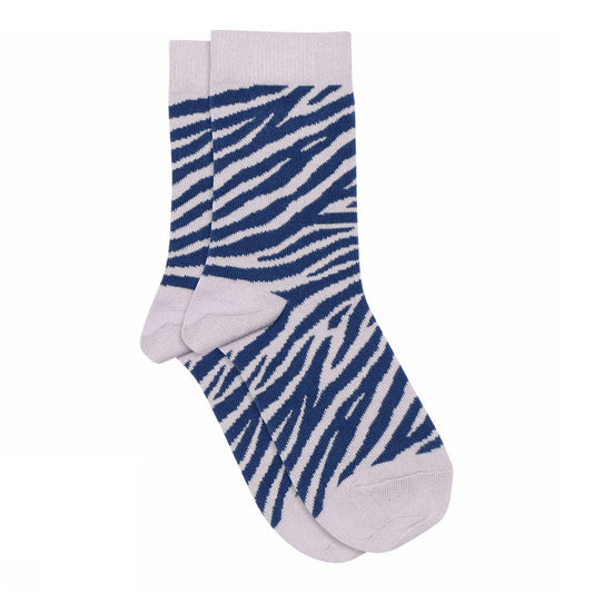 MP Denmark | Zebra socks cloud lilac