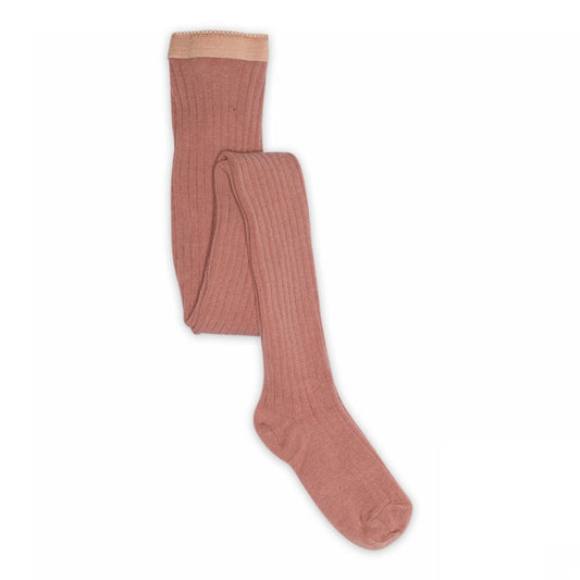 MP Denmark | Cotton rib tights | Ash rose