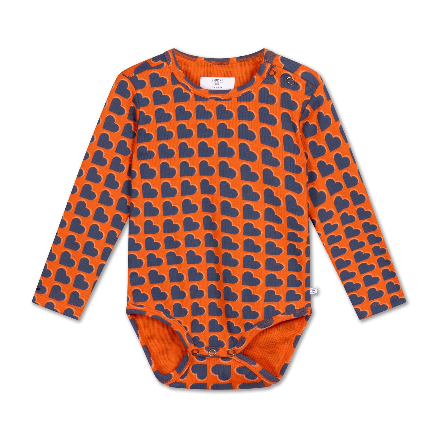 Repose | Bodysuit LS | Double heart
