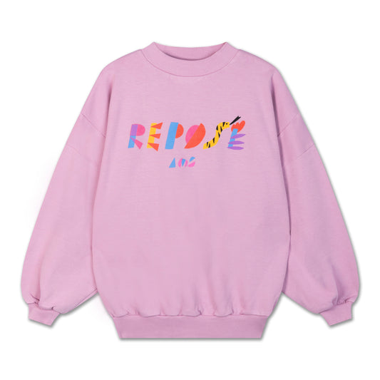 Repose | Crewneck sweater dusty orchid pink