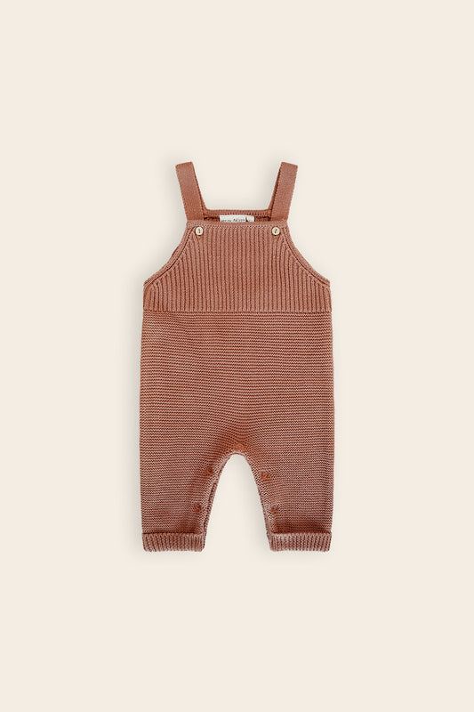 Petit maison | Seyo gebreid salopet | Caramel