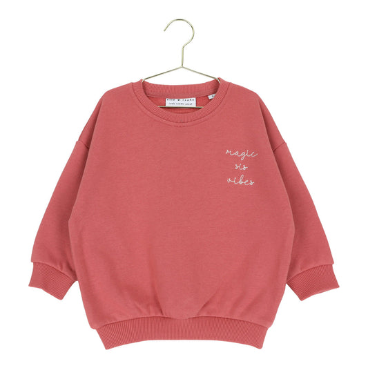 Elle and Rapha | Sweater loose fit | Sweet raspberry