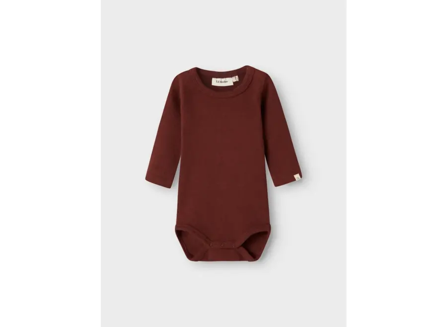 Lil'Atelier| Thora slim romper | Hot chocolate