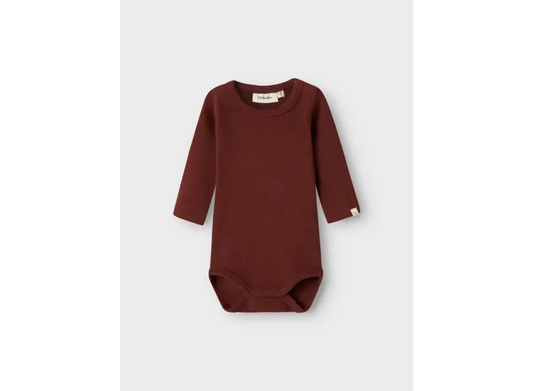 Lil'Atelier| Thora slim romper | Hot chocolate