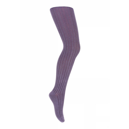MP Denmark | Cotton rib tights | Lavender dust