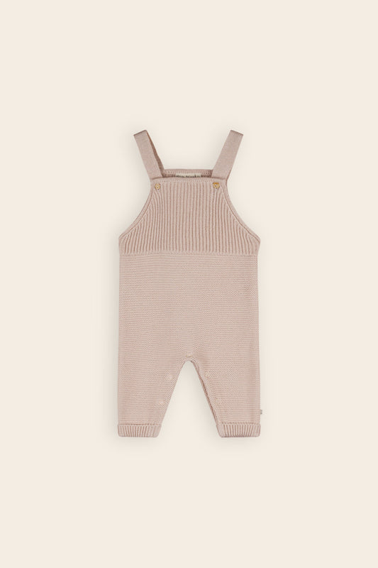 Petit maison | Seyo gebreid salopet | Oatmeal