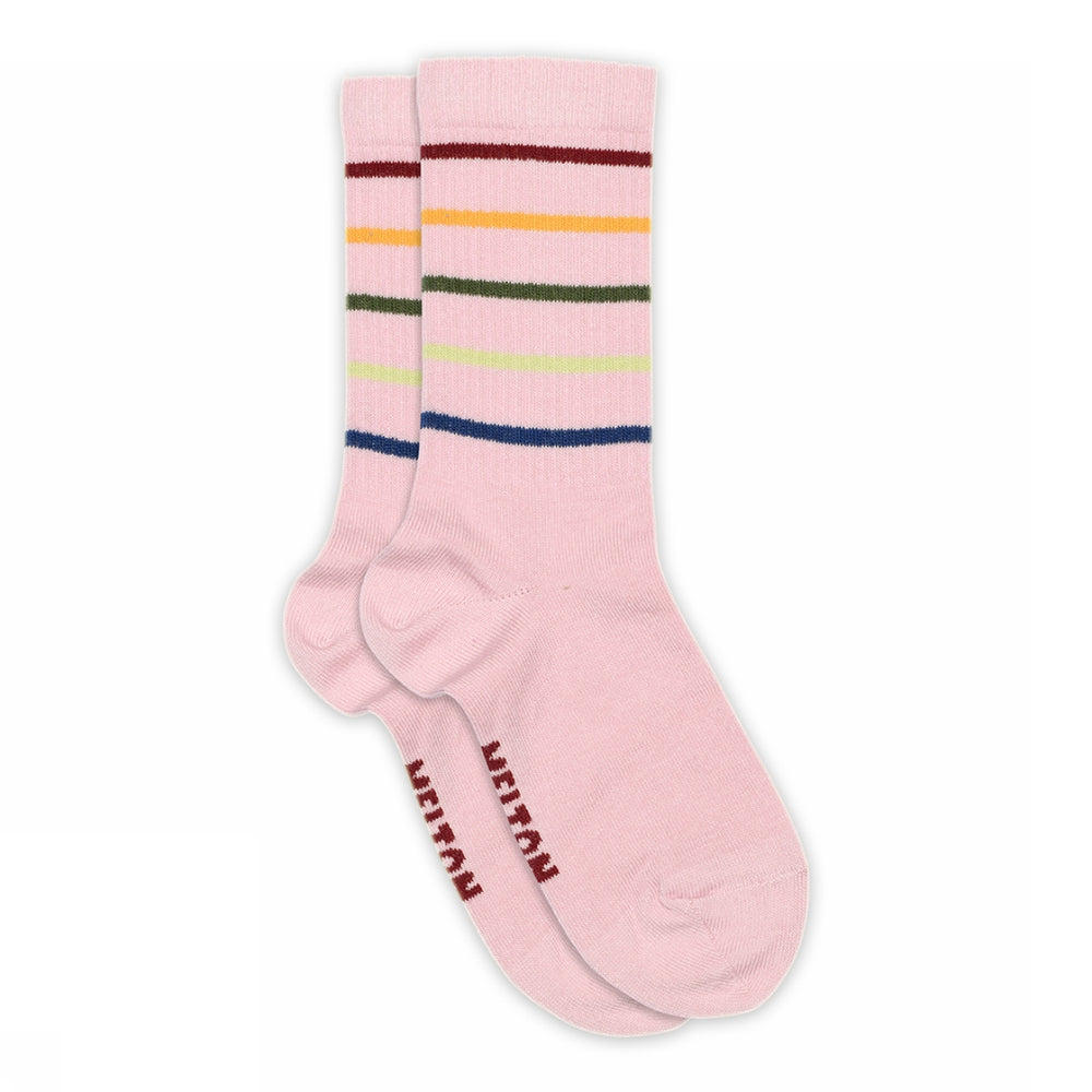 MP Denmark | Slim stripes socks pink nectar