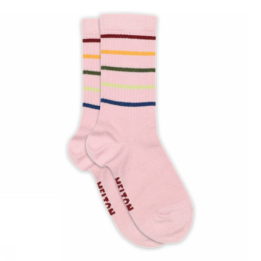 MP Denmark | Slim stripes socks pink nectar