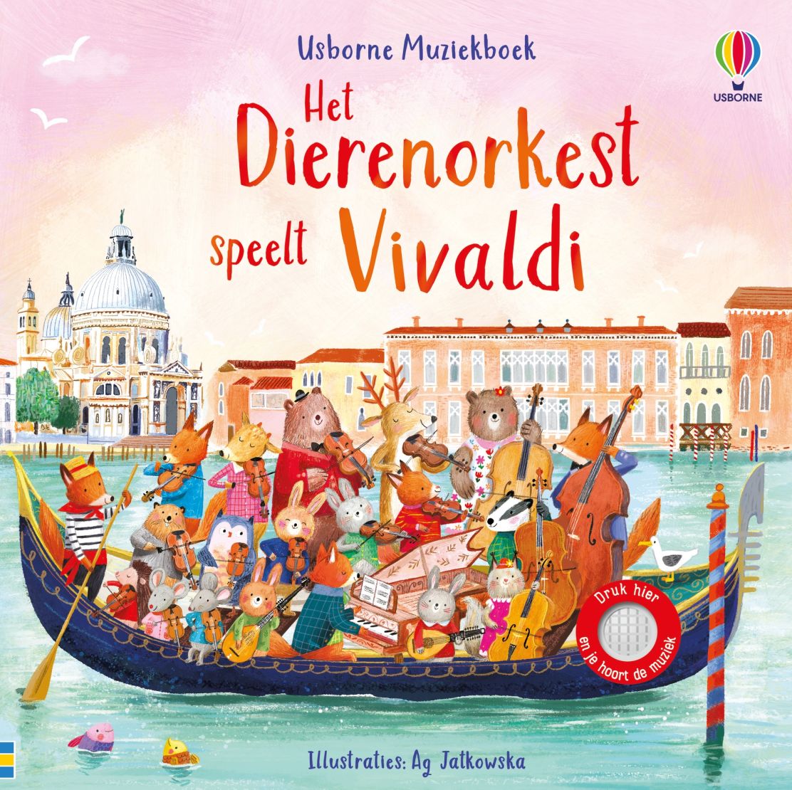 Usborne | Geluidenboek : Het dierenorkest speelt Vivaldi
