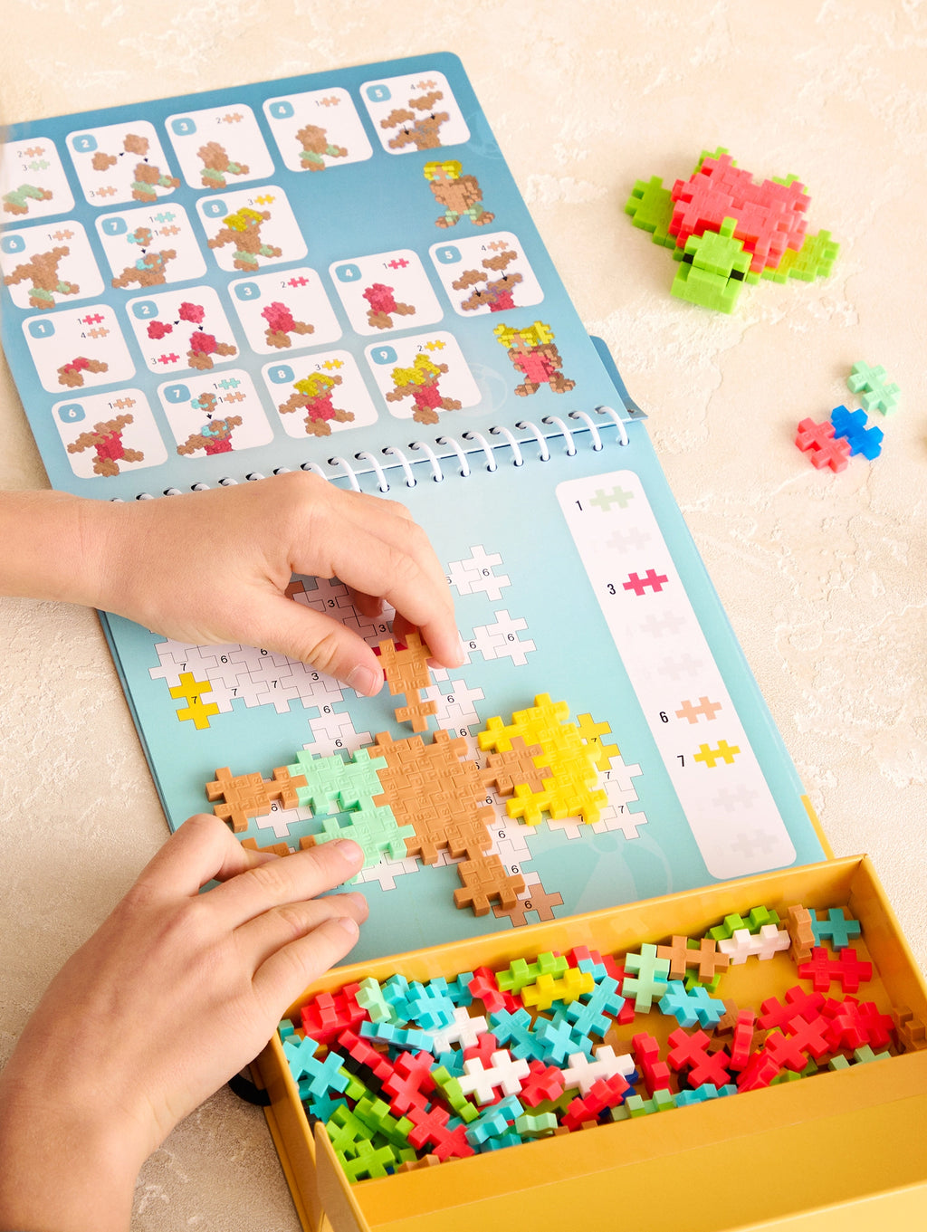 Plus- Plus | Activity pad | Oceaan