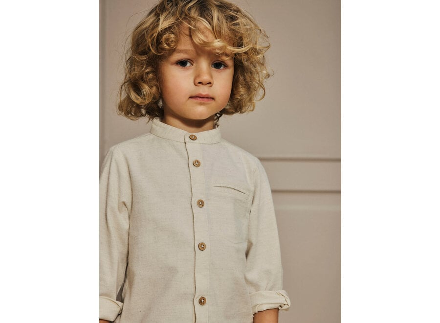 Lil'atelier | Otto LS shirt | Turtledove
