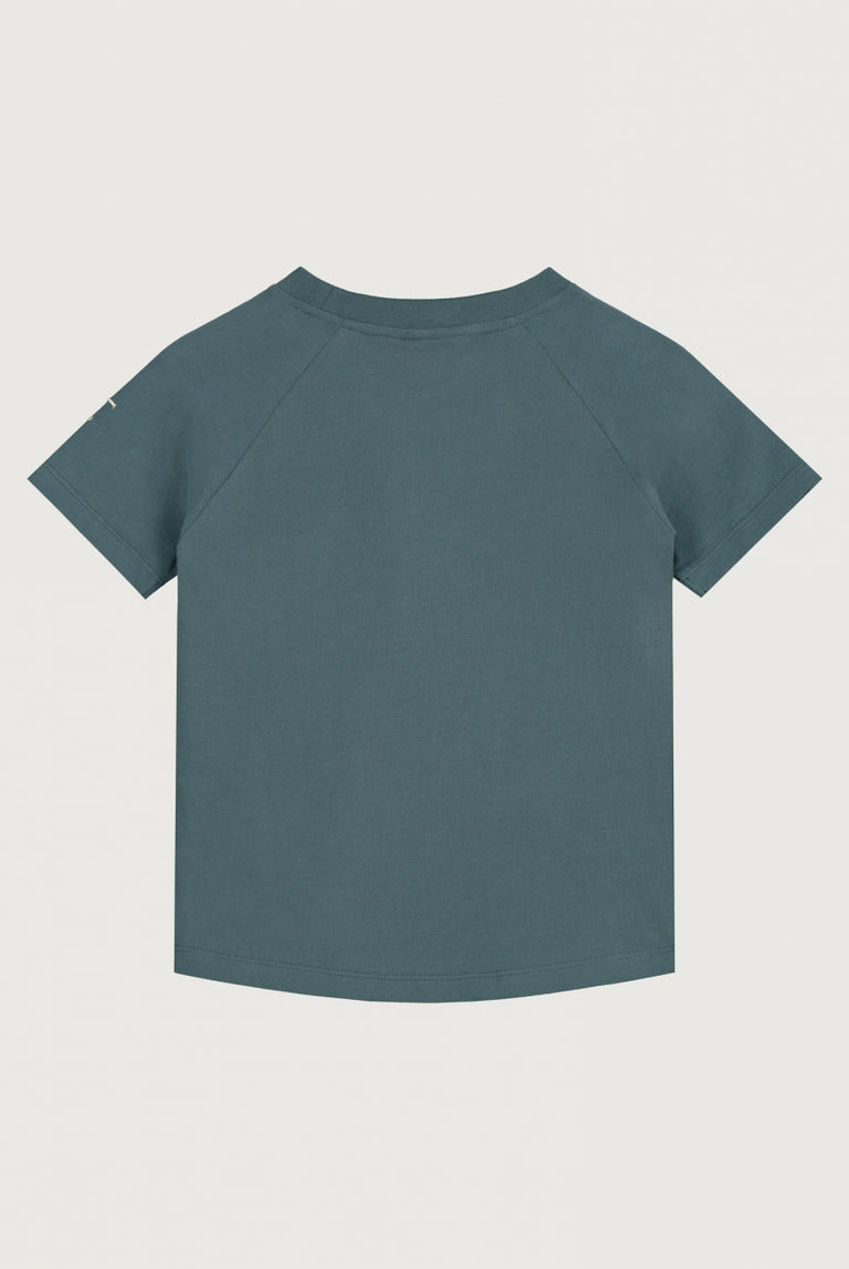 Gray labl | Crewneck tee | Blue grey
