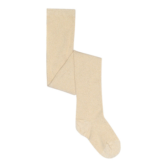 Mp Denmark | Glitter tight | Gold & brown Sienna