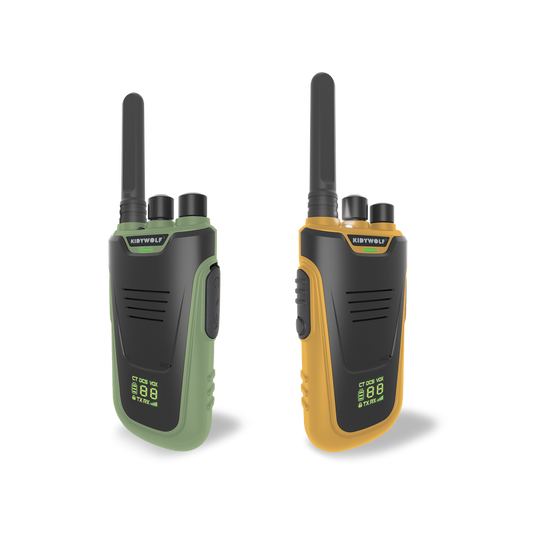 Kidywolf | Kiddytalk Walkie- Talkies | Green orange