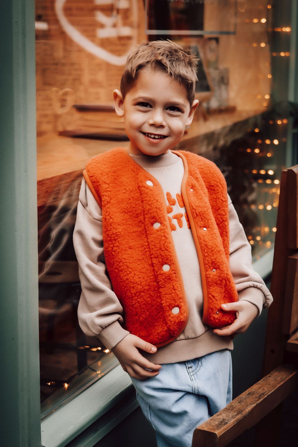 Alwero | Bodywarmer Tyb light junior | Coral