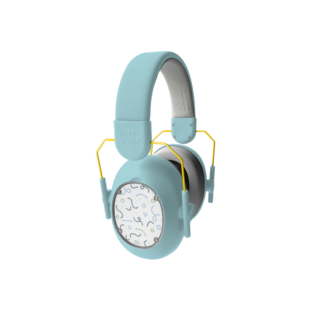 Kidywolf | Kidynoise | Koptelefoon met ruisonderdrukking blauw